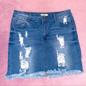 Forever 21 Women’s Denim Mini Skirt Size 31
